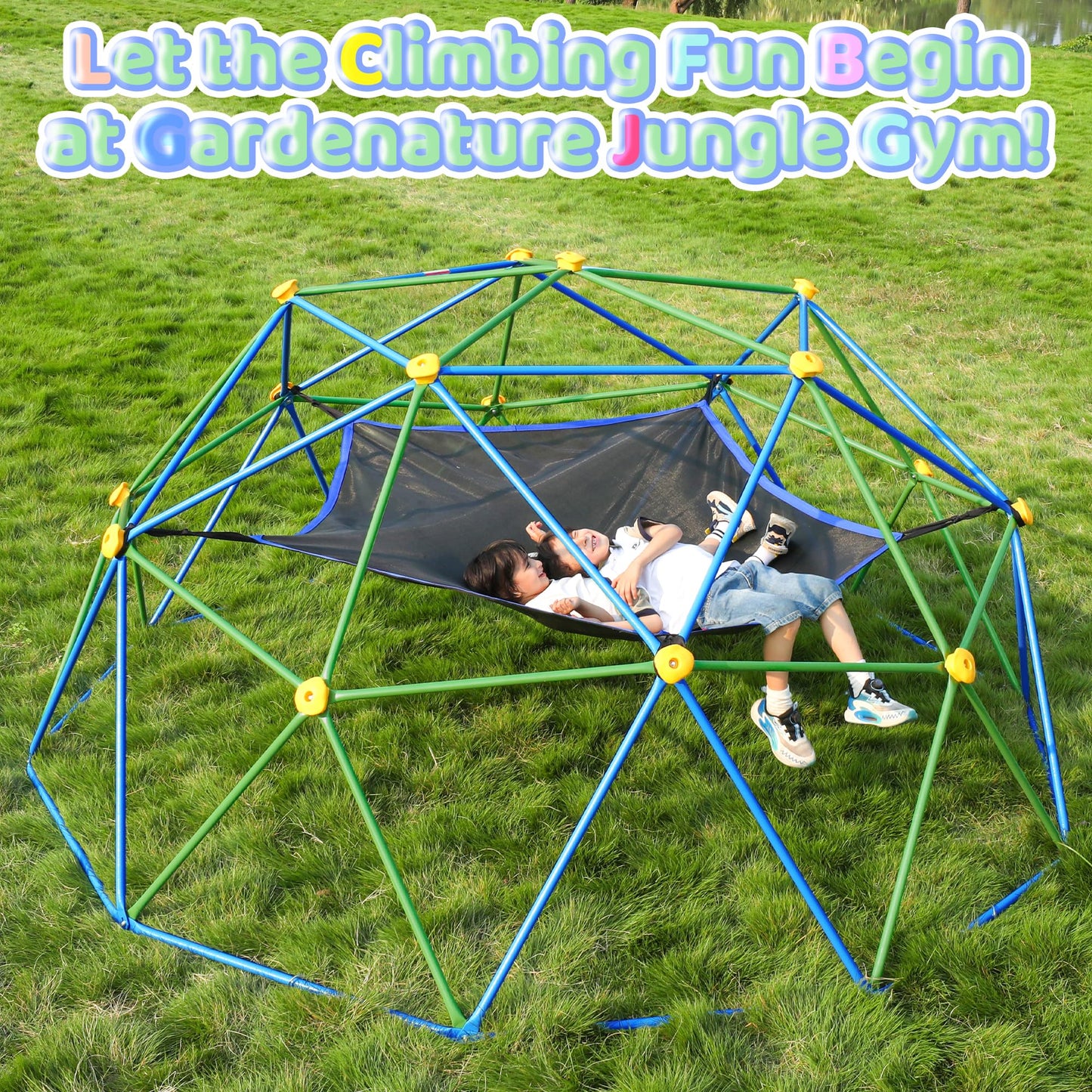 Gardenature 10FT Climbing Dome Hammock