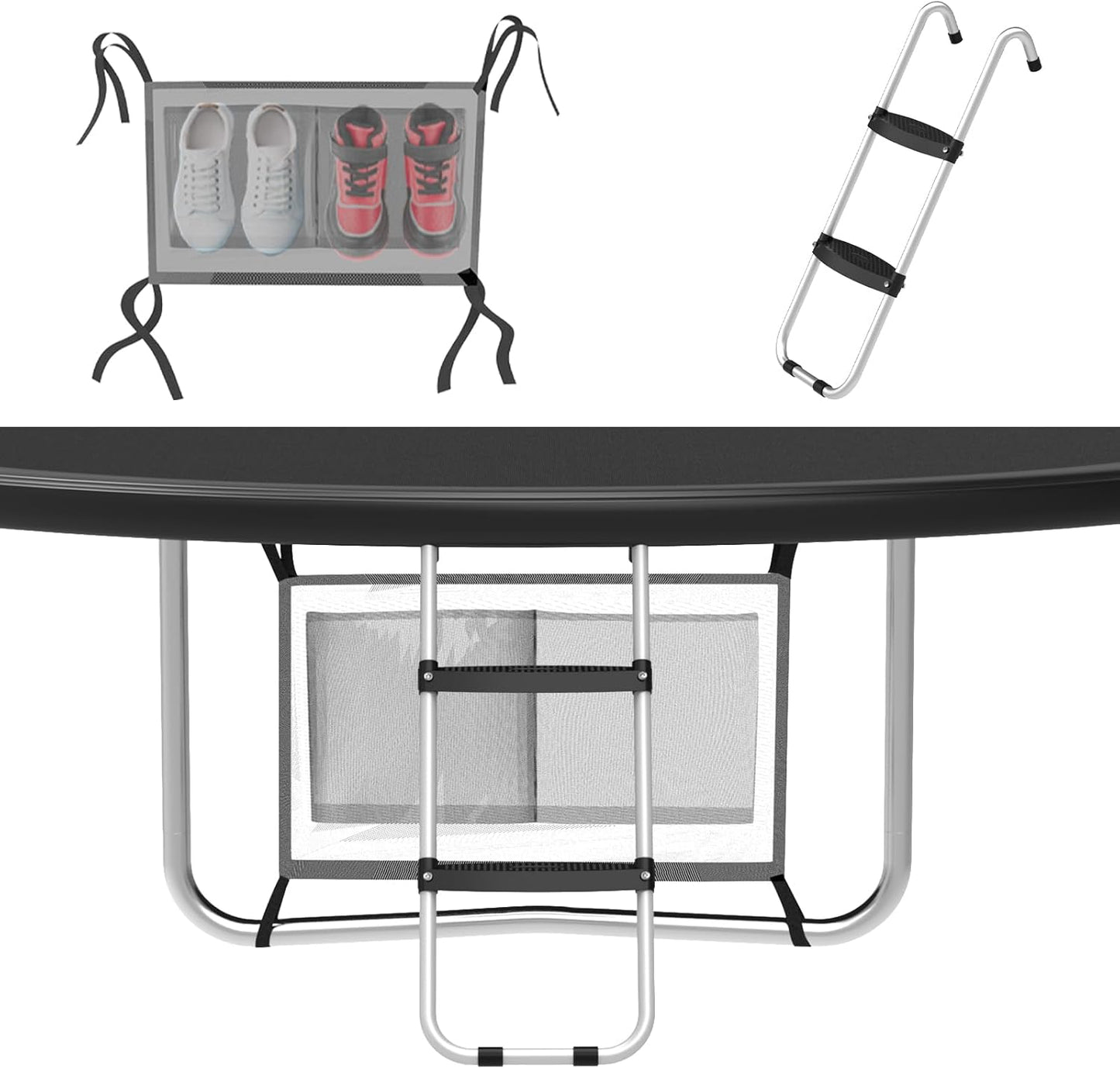 Gardenature 2-Step Trampoline Ladder