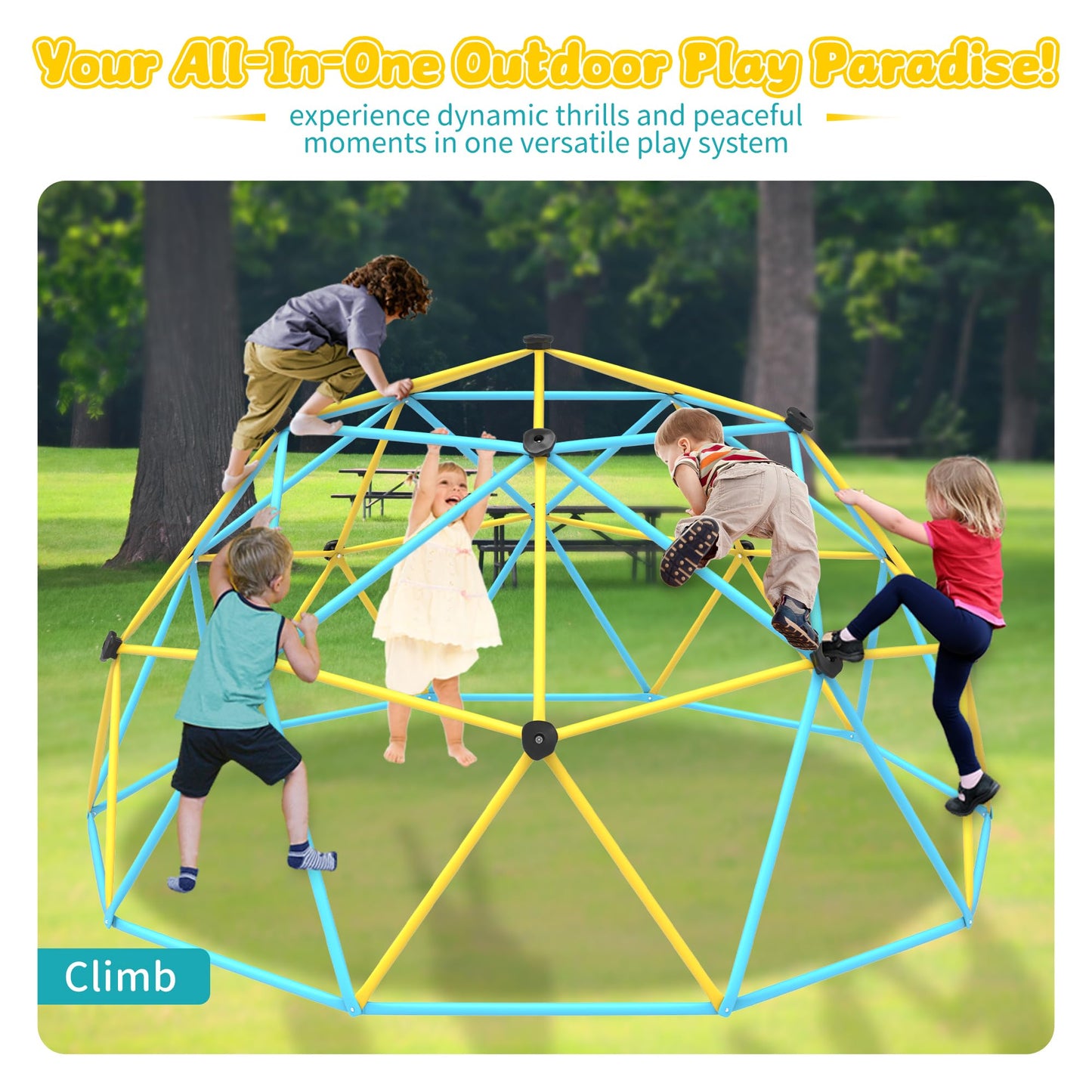 Gardenature 10FT Climbing Dome