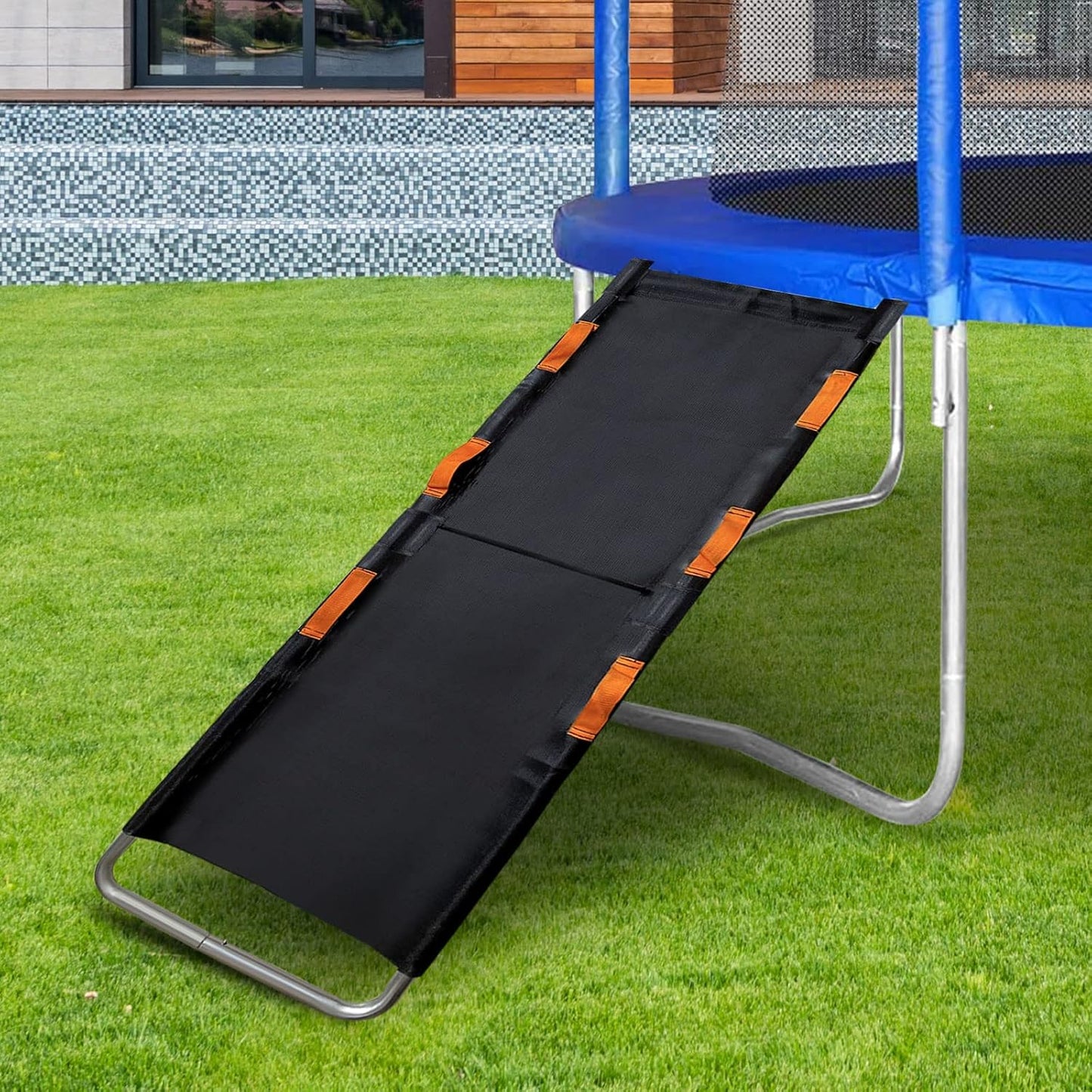 Gardenature Universal Trampoline Slide & Ladder