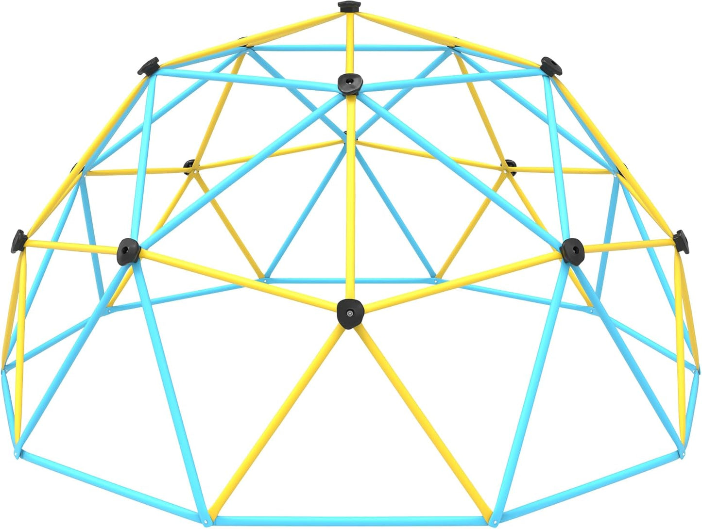 Gardenature 10FT Outdoor Kids Climbing Dome (LightBlue & Yellow)