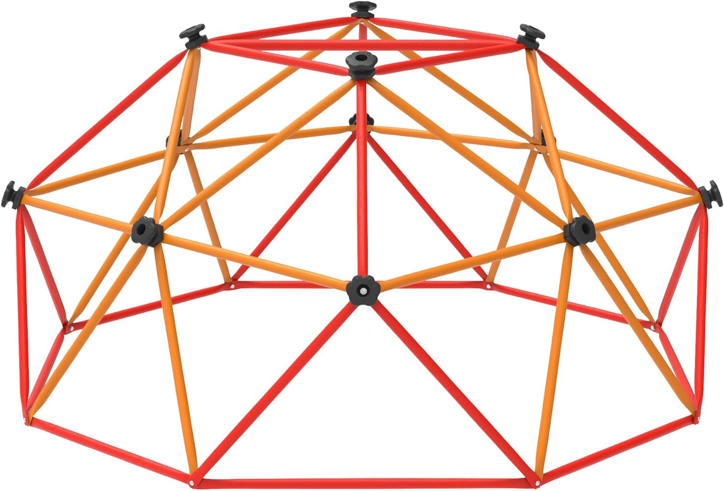 Gardenature 6FT Kids Climbing Dome (Red & Orange)