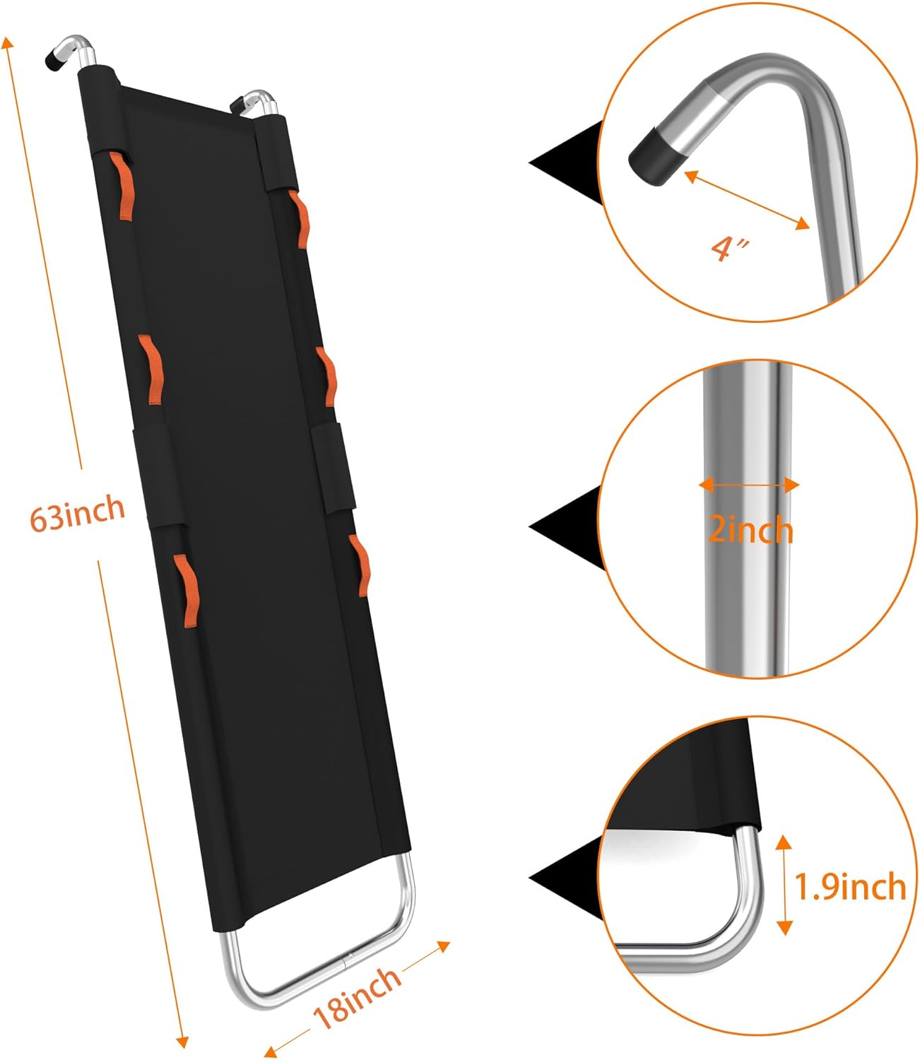 Gardenature Universal Trampoline Slide & Ladder
