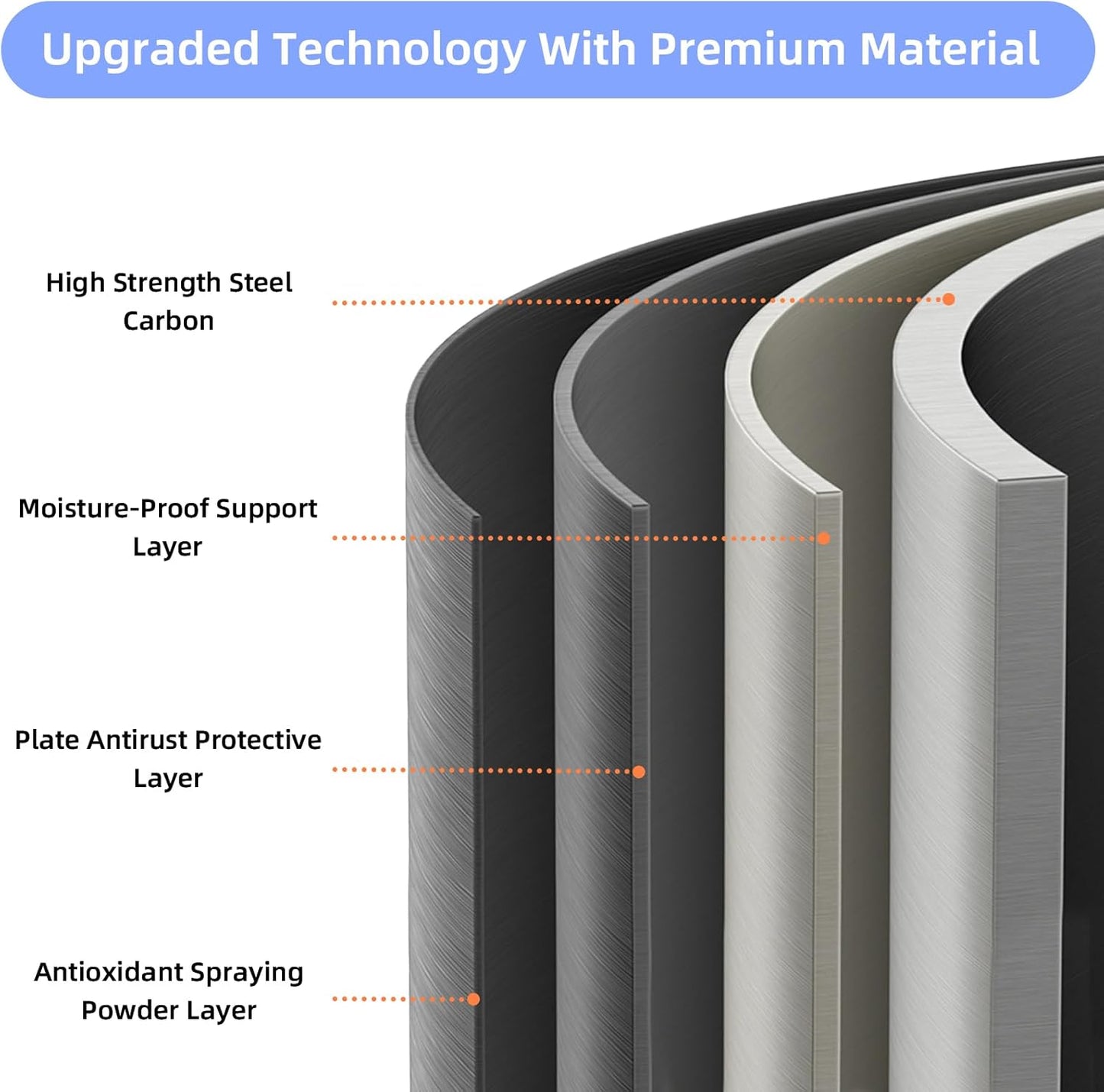 Gardenature 3-Step Trampoline Ladder